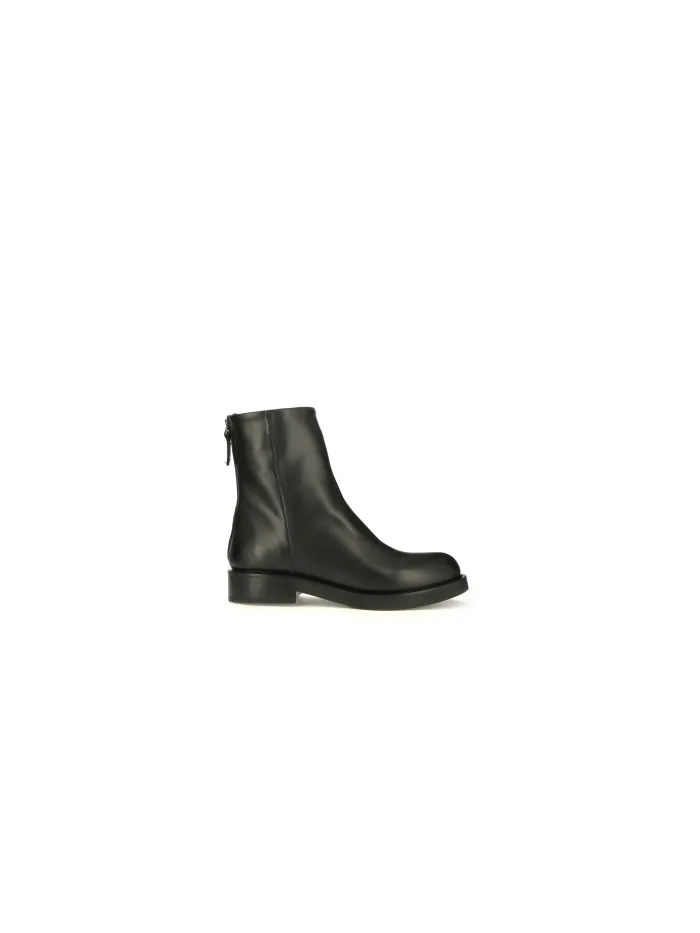 10mm hohe stiefeletten aus kalbsleder