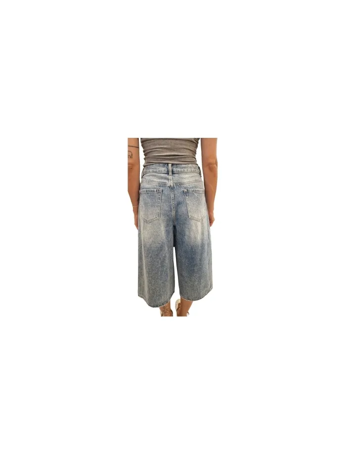 F5135 BERMUDA JEANS Denim
