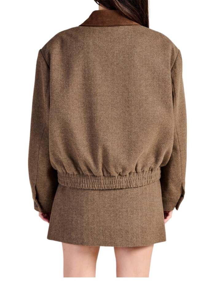 MARRONE/EFW260016/POLIESTERE