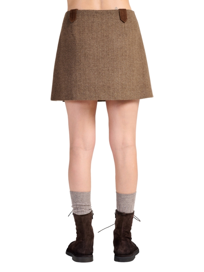 MARRONE/EFW260015/POLIESTERE
