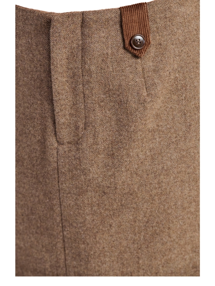 MARRONE/EFW260015/POLIESTERE